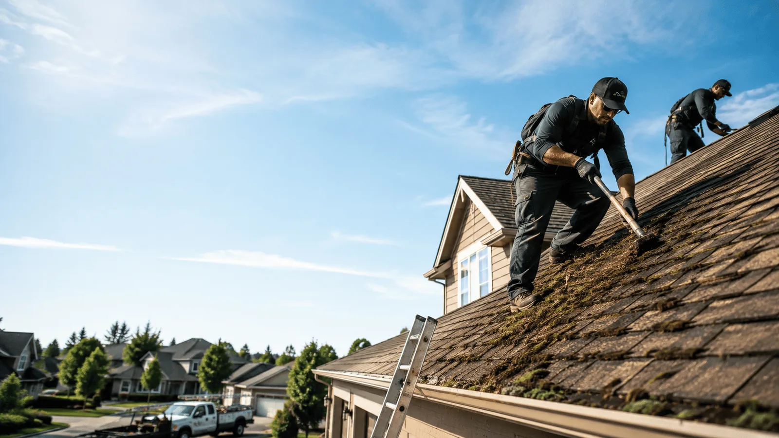 Roof Moss Removal in North Springfield, VT near me